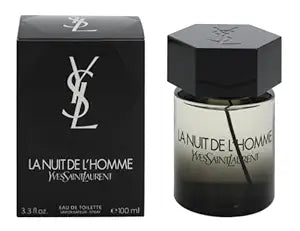 Yves Saint Laurent La Nuit De L'Homme for Men – 3.3 oz EDT Spray