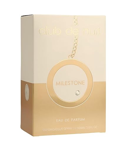 Armaf Club De Nuit Milestone for Unisex Eau de Parfum Spray, 3.6 Ounce