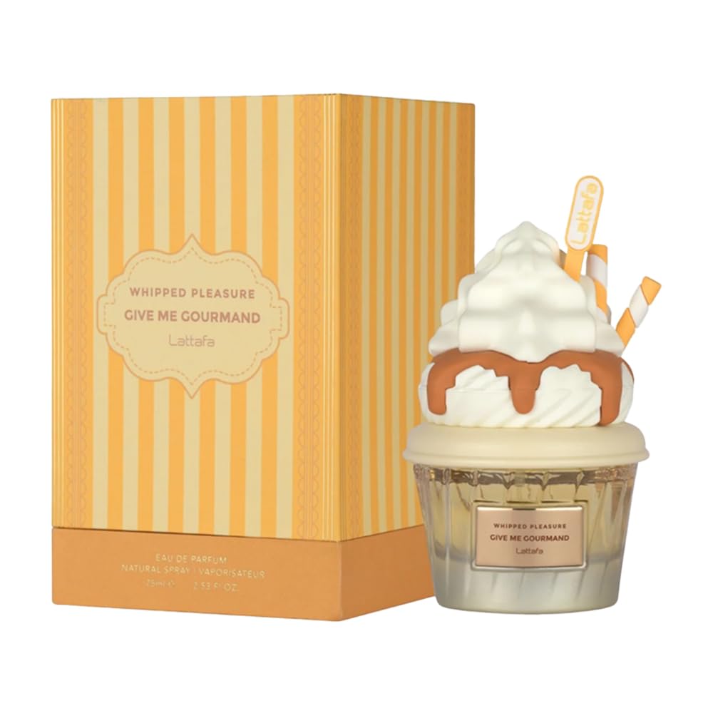 Lattafa Whipped Pleasure Eau de Parfum 75ml – Whipped Cream, Caramel & Vanilla Gourmand Perfume