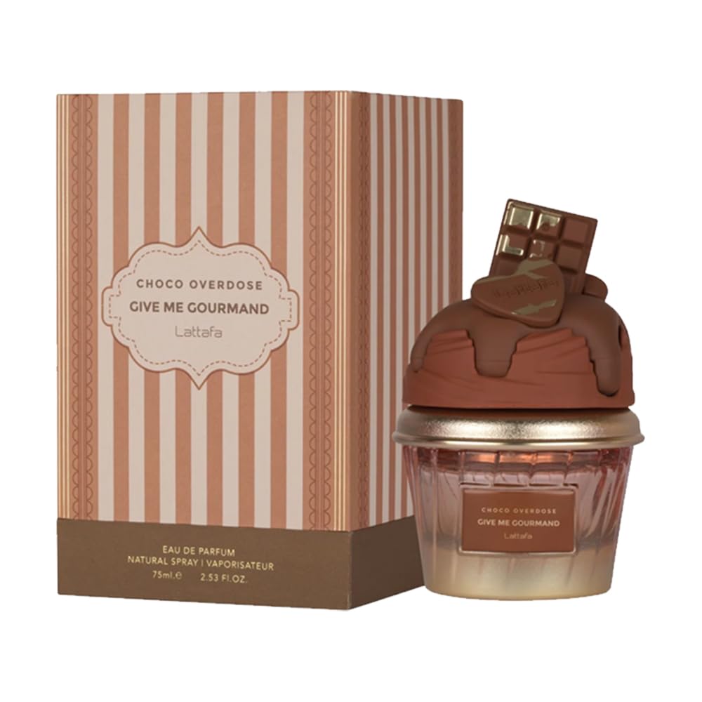Lattafa Give Me Gourmand Choco Overdose Eau de Parfum 75ml – Rich Chocolate Gourmand Perfume