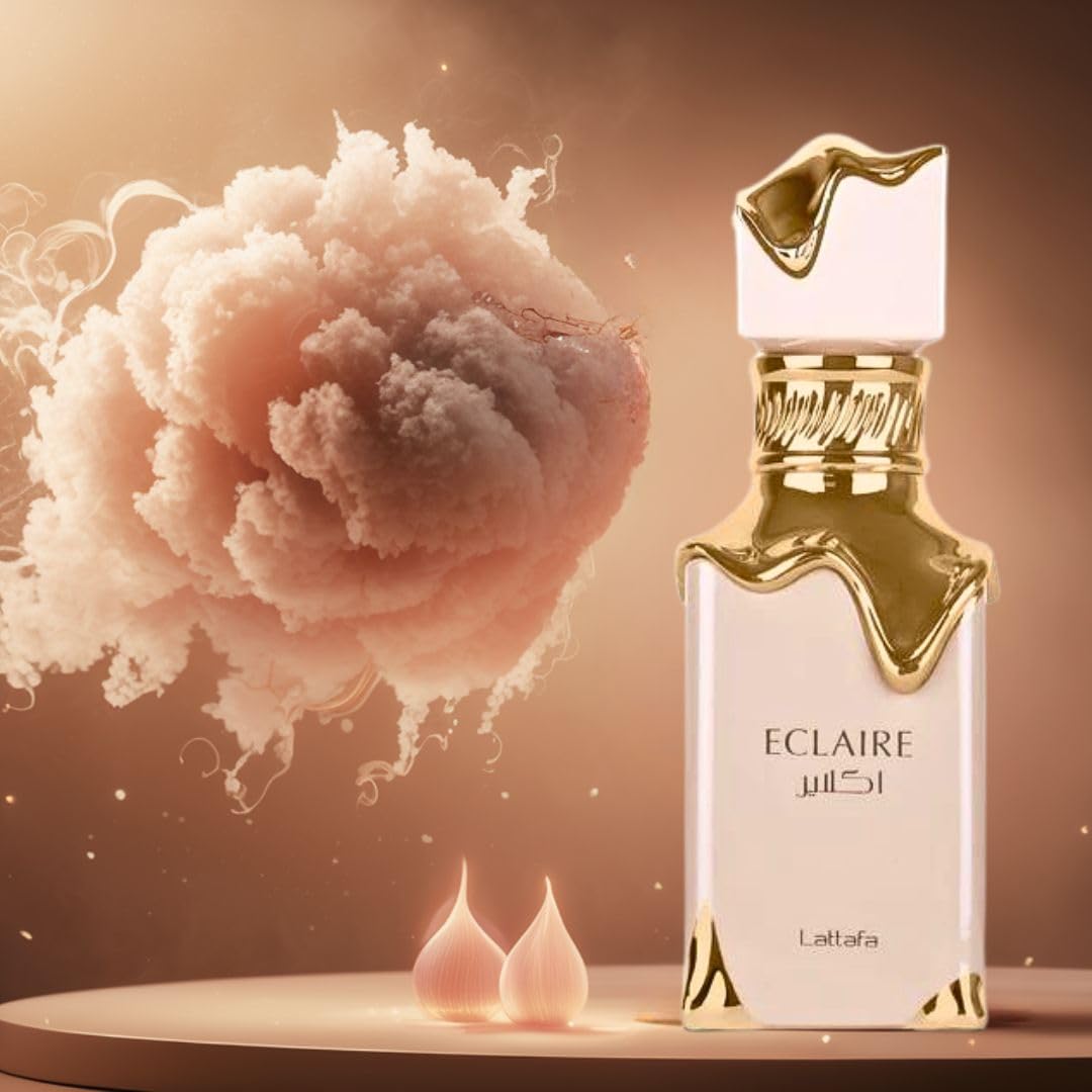 Lattafa Eclaire Eau De Parfum for Women 100ml – A Sweet, Creamy & Irresistible Gourmand Fragrance