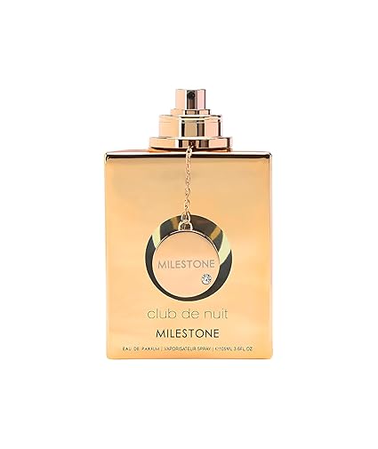 Armaf Club De Nuit Milestone for Unisex Eau de Parfum Spray, 3.6 Ounce