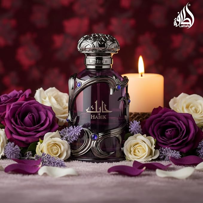 Lattafa Habik Eau de Parfum for Men 100ml (3.4 Oz) – Long-Lasting Spicy, Aromatic & Woody Fragrance