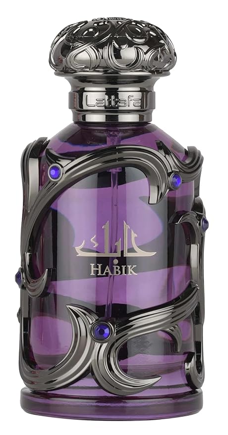 Lattafa Habik Eau de Parfum for Men 100ml (3.4 Oz) – Long-Lasting Spicy, Aromatic & Woody Fragrance