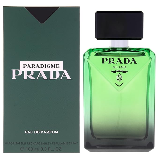 Prada Paradigme Eau de Parfum for Men 3.3 oz (100ml) – Sophisticated Woody & Musky Fragrance