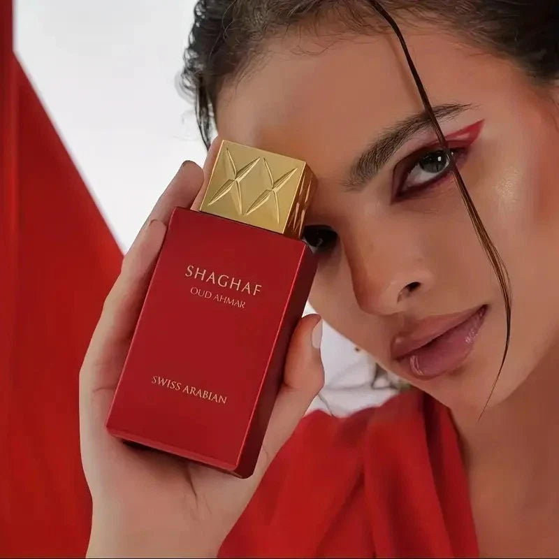 Shaghaf Oud Ahmar by Swiss Arabian Unisex Eau de Parfum – Limited Edition Rich Oud Fragrance