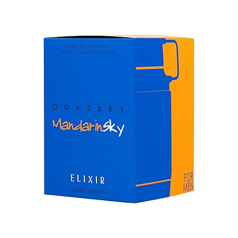 Odyssey - Mandarin Sky Elixir Limited Edition by Armaf for Men - 3.4 oz EDP Spray