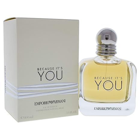 Emporio Armani perfume bottle and packaging