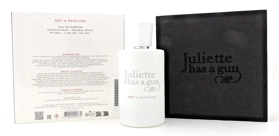 Juliette Has A Gun Not A Perfume 3.3 oz Eau de Parfum Spray for Women (Sealed Box)