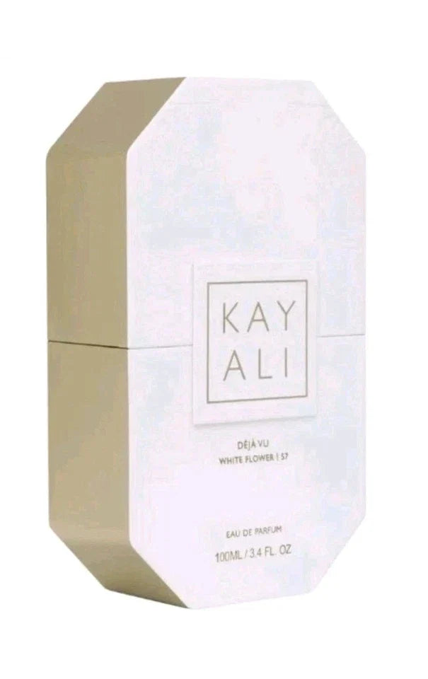 KAYALI Deja Vu White Flower 57 Eau de Parfum 3.4 Oz / 100ml – Luxury Floral Fragrance