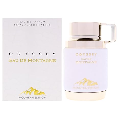 Armaf Odyssey Eau De Montagne Mountain Edition Eau De Parfum Spray, 3.4 Ounce (Unisex)