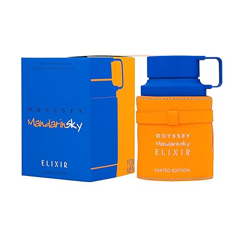 Odyssey - Mandarin Sky Elixir Limited Edition by Armaf for Men - 3.4 oz EDP Spray