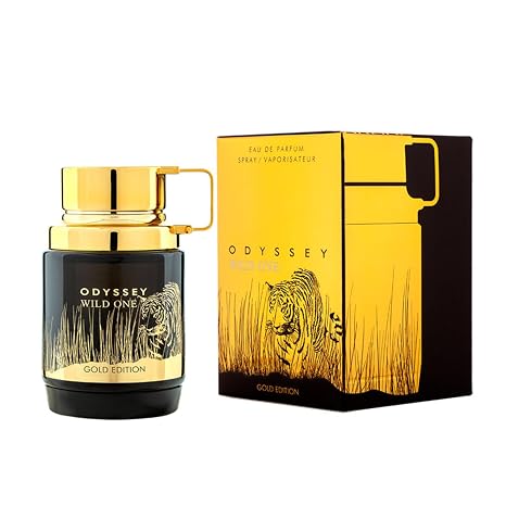 Odyssey Wild One Gold Edition by Armaf for Men – 3.4 oz Eau de Parfum Spray