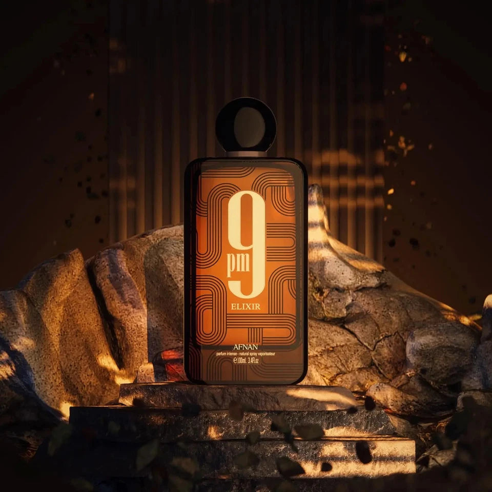 Afnan 9PM Elixir Unisex Extrait de Parfum 3.4 fl oz 100ml