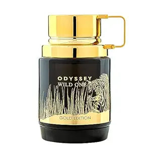 Odyssey Wild One Gold Edition by Armaf for Men – 3.4 oz Eau de Parfum Spray