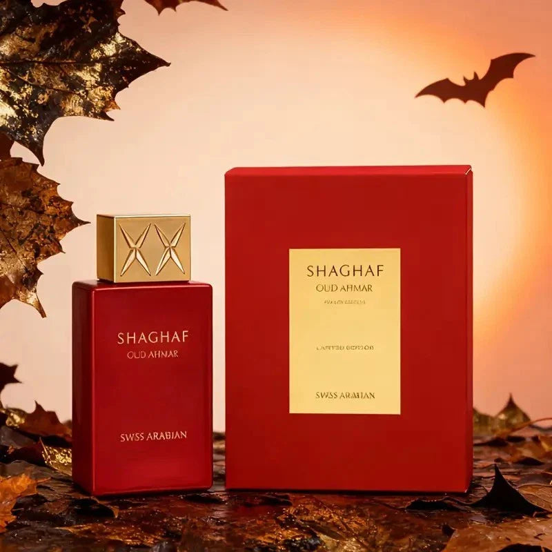 Shaghaf Oud Ahmar by Swiss Arabian Unisex Eau de Parfum – Limited Edition Rich Oud Fragrance