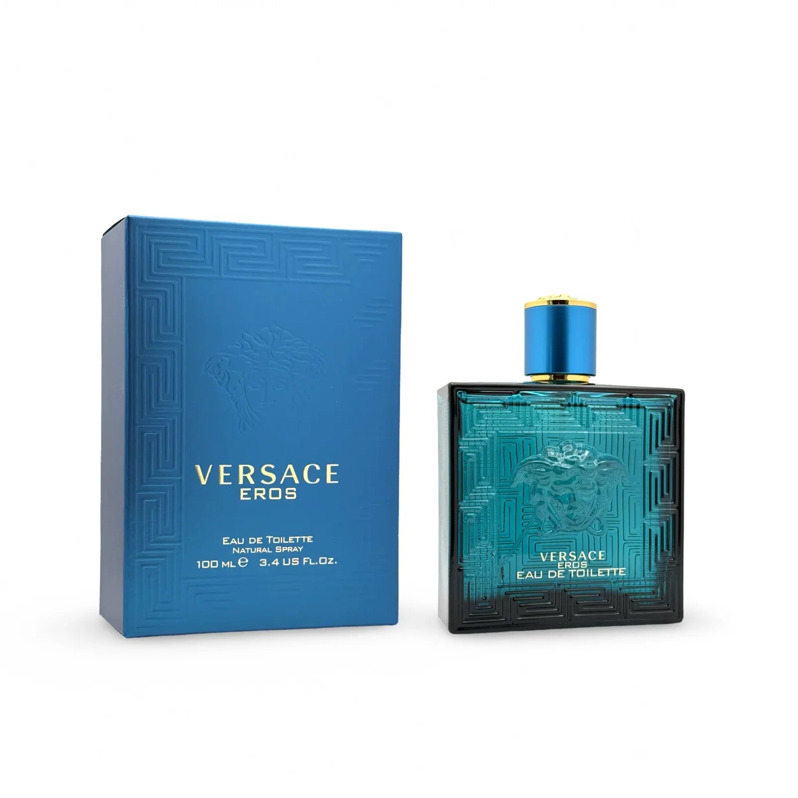 Versace Eros Eau de Toilette Spray 3.4 oz EDT Cologne for Men New In Box US
