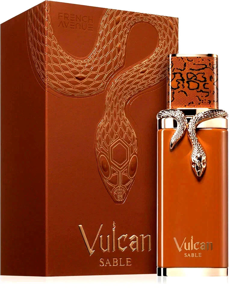French Avenue Vulcan Sable by Fragrance World Eau de Parfum Spray Unisex 3.4 Oz / 100 ml