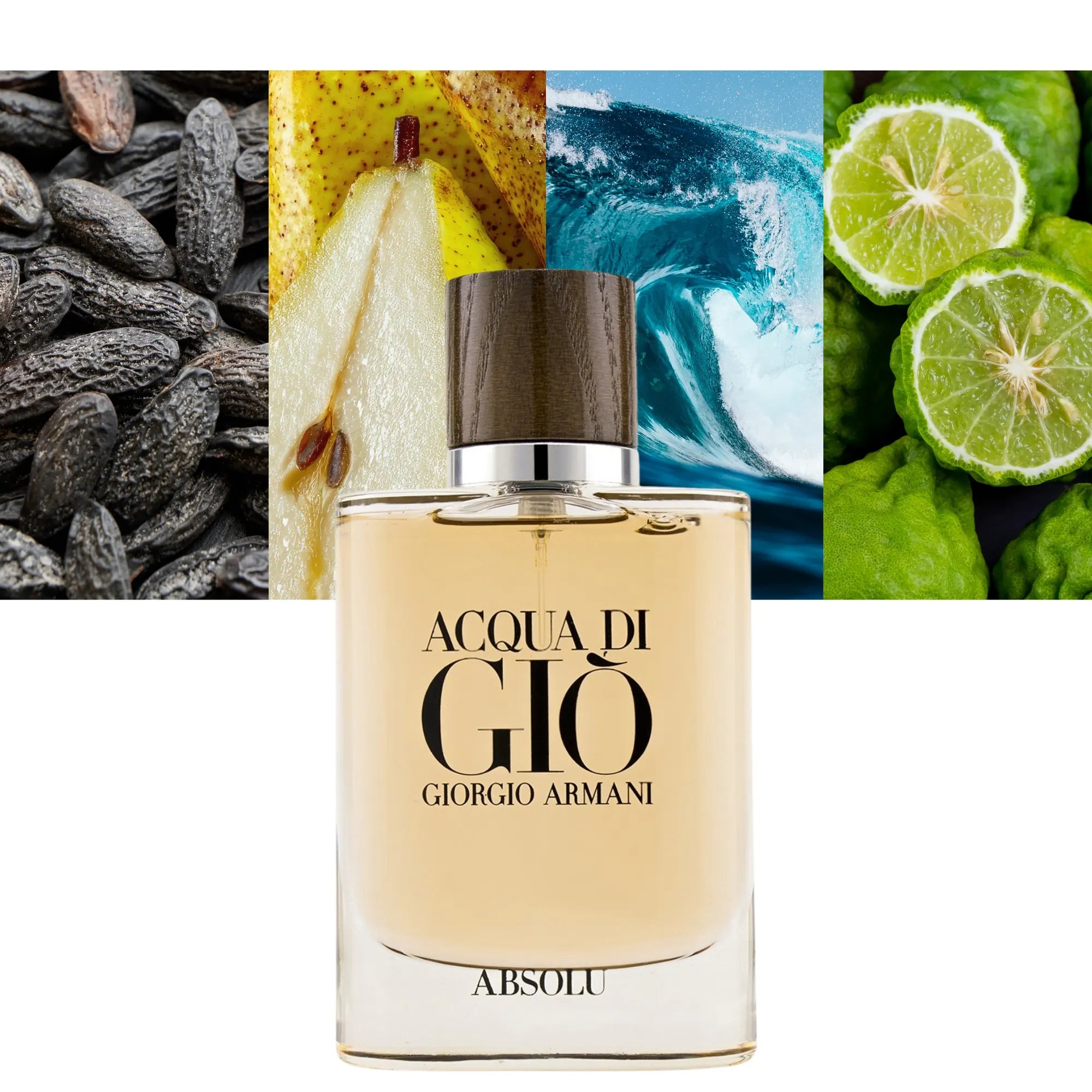 Acqua Di Gio Absolu by Giorgio Armani 4.2 oz / 125ml EDP Cologne Men New In Box