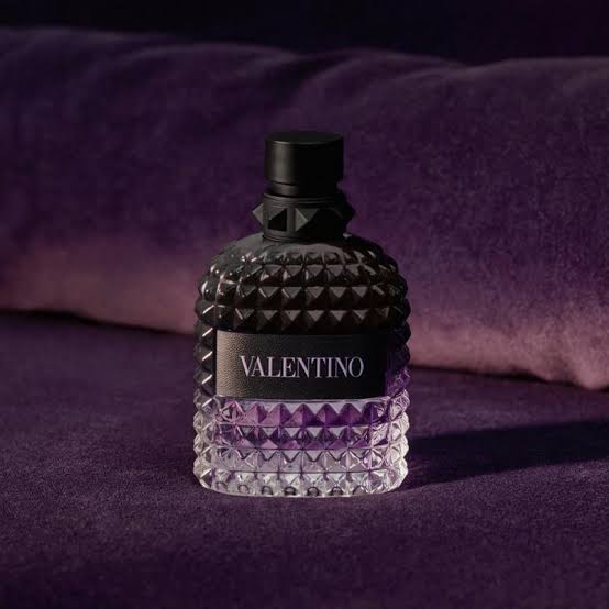 Valentino Born in Roma Uomo Purple Melancholia Eau de Toilette 3.4 fl. oz – Modern Aromatic Woody Fragrance for Men
