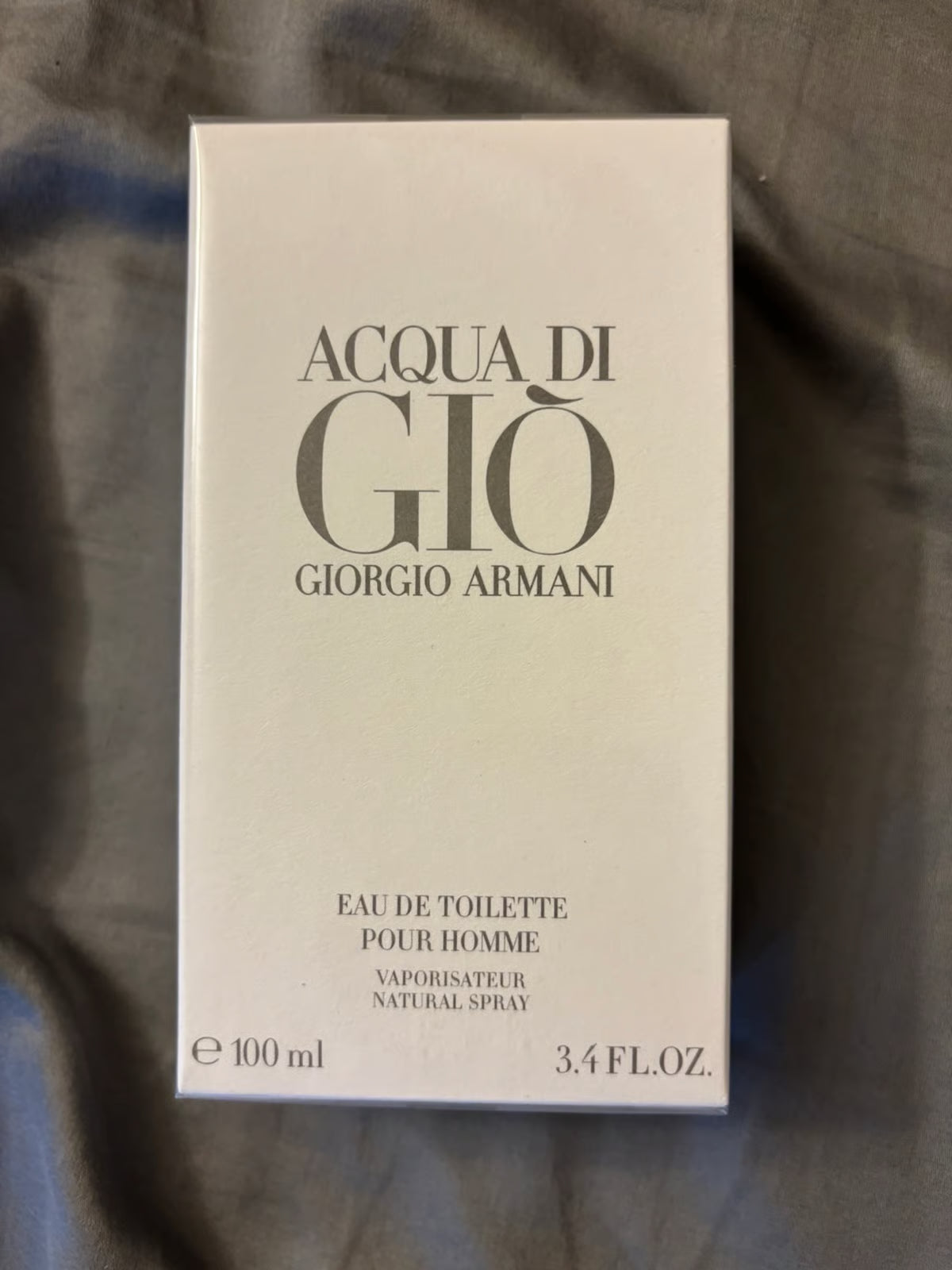 Acqua Di Gio Absolu by Giorgio Armani for Men – Eau de Parfum Spray, 3.4 oz / 100 ml