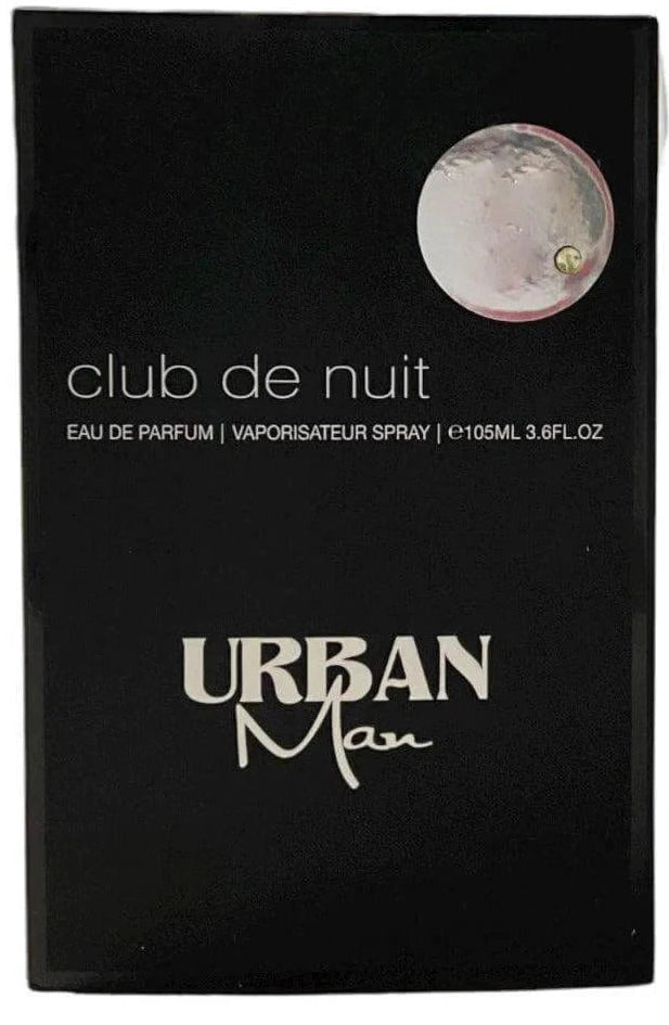 Club De Nuit Urban Man by Armaf cologne for men EDP 3.6 oz New In Box