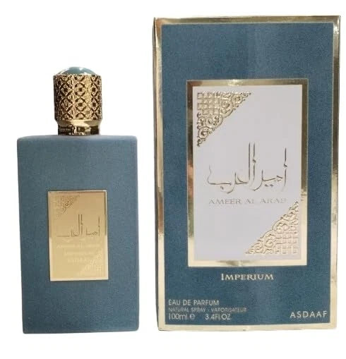 Asdaaf Lattafa Ameer Al Arab Imperium Eau de Parfum Spray for Unisex, 3.4 Ounce