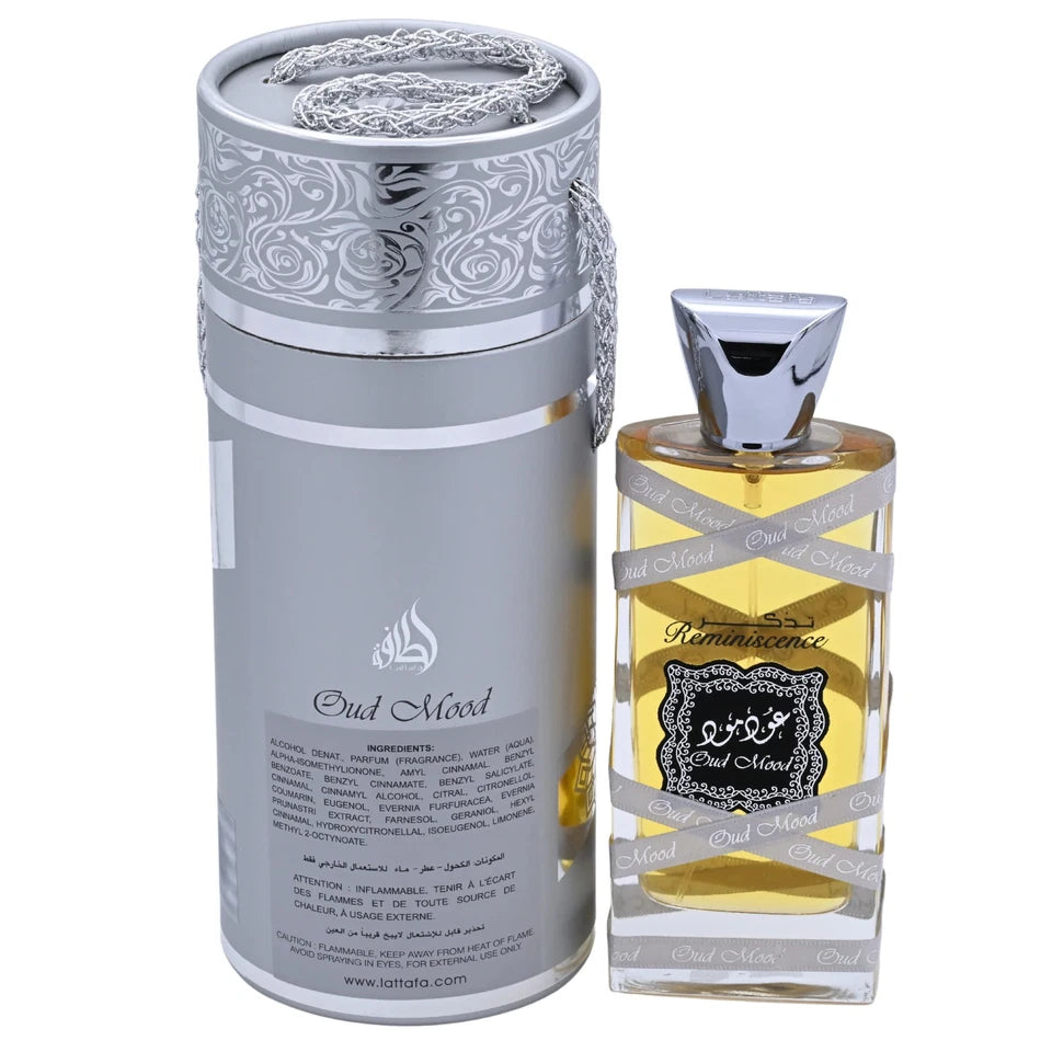 Oud Mood Reminiscence by Lattafa perfume for unisex EDP 3.3 / 3.4 oz New in Box